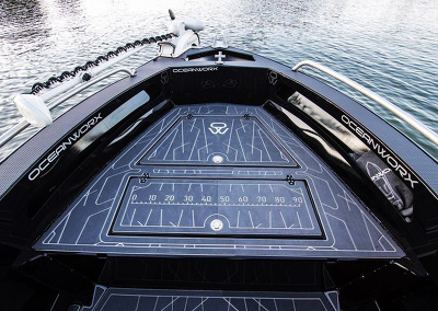 Oceanworx 4.8 Precision / Steel Grey on Camel